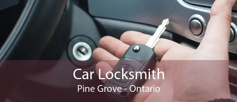 Car Locksmith Pine Grove - Ontario