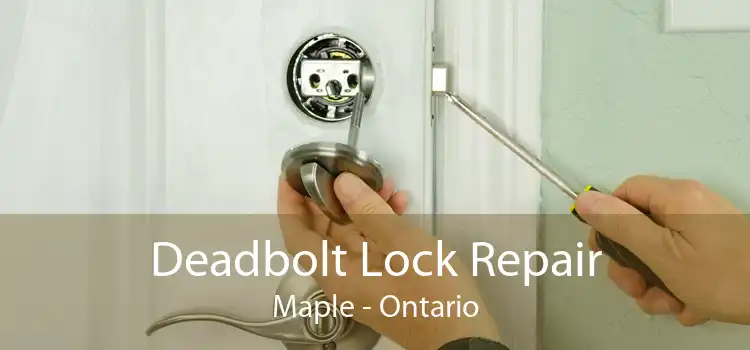 Deadbolt Lock Repair Maple - Ontario