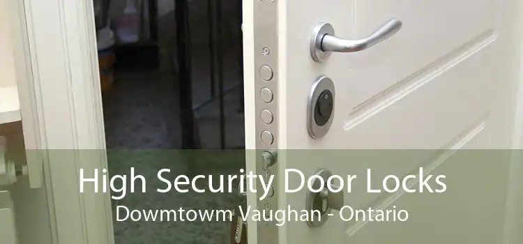 High Security Door Locks Dowmtowm Vaughan - Ontario