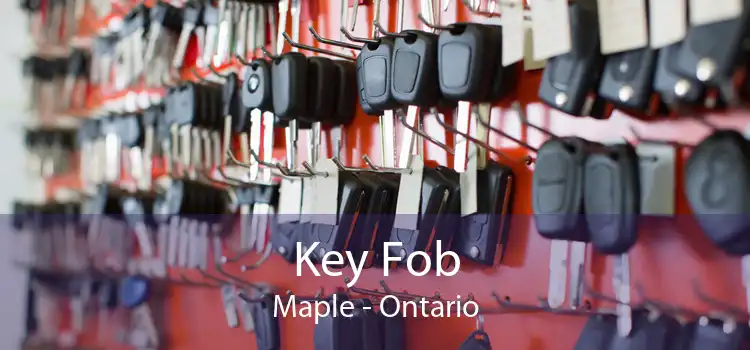 Key Fob Maple - Ontario