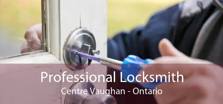 Professional Locksmith Centre Vaughan - Ontario