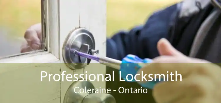 Professional Locksmith Coleraine - Ontario