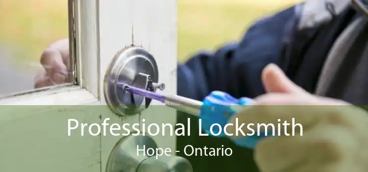 Professional Locksmith Hope - Ontario