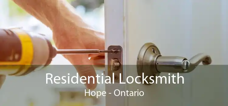 Residential Locksmith Hope - Ontario