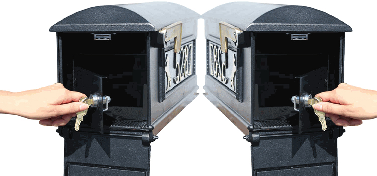 Weston Rd Residential Mailboxes With Lock